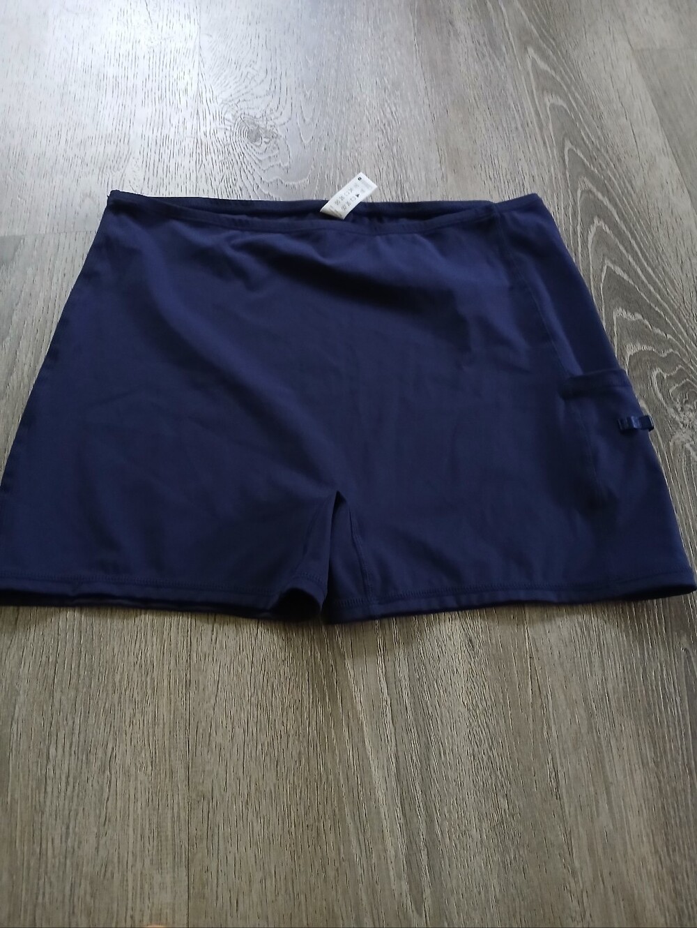Halara Navy Swim Shorts with Side Pocket